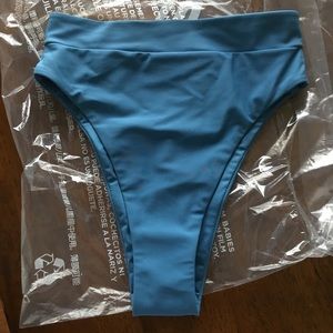 NWT Aerie high leg cheeky bikini bottom